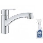 Robinet de cusine avec douchette grohe start 2021 + nettoyant grohclean Robinet de cusine avec douchette grohe start 2021 + nettoyant grohclean
