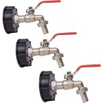 Robinet cuve 1000l robinet recuperateur eau de pluie, adaptateur de réservoir d'eau ibc 1 / 2' double ... Robinet cuve 1000l robinet recuperateur eau de pluie, adaptateur de réservoir d'eau ibc 1 / 2' double ...