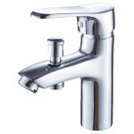 Robinet de douche robinet monotrou � double usage chaud et froid alliage