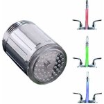 Memkey - robinet d'eau led coloré, lumineux à led embout de robinet, 3 couleur sensible à la température ... Memkey - robinet d'eau led coloré, lumineux à led embout de robinet, 3 couleur sensible à la température ...