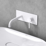 Sogood - robinet encastr mitigeur moderne pour lavabo et vasque blanc wa112 - blanc
