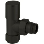 Robinet d'querre 1 / 2' noir mat avec option thermostatique arteclima 30812no noir mat