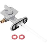 Robinet essence moto, qiilu moto universel robinet de carburant essence, valve de commutateur de r�servoir ...