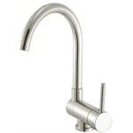 Pro et discount - robinet d'vier de cuisine haut mitigeur  bec mobile et rabattable chrom conomiseur ...