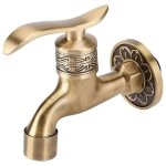 Robinet ext�rieur g�n�rique robinet laiton antique en laiton poign�e lessive salle de bains montage mural ...