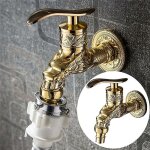 Robinet ext�rieur jardin bibcock robinet balcon machine � laver mop robinet vintage en alliage de zinc ...