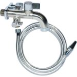 Boutt� - robinet d'arrosage 1 / 4 de tour, double utilisation