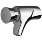 Presto - robinet de lavabo 504s fixation murale eau froide 15 x 21 10 a 20 nf ref. 63100