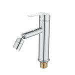 Oly magic - robinet de lavabo avec bec pivotant 360° mode réglable - argent Oly magic - robinet de lavabo avec bec pivotant 360° mode réglable - argent