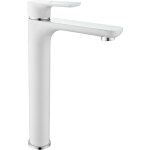 Bernstein - robinet de lavabo de haute qualit� robinet de salle de bains 4025cw en blanc / chrome brillant ...