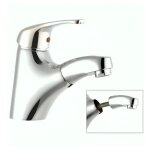 Robinet lavabo, mitigeur douchette extractible atomix chrom�