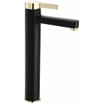 Rea - robinet de lavabo polo black gold haut Rea - robinet de lavabo polo black gold haut