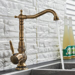 Robinet lavabo retro poignée unique robinetterie de lavabo robinet salle bain, poignée en céramique robinet ... Robinet lavabo retro poignée unique robinetterie de lavabo robinet salle bain, poignée en céramique robinet ...