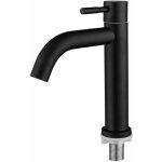 Robinet de lavabo de salle de bain, phe robinet de lavabo simple en acier inoxydable, design r�tro �l�gant, ...