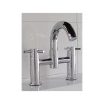 Robinet m�langeur de baignoire salle de bain en laiton - neisse - sans douchette - bernstein