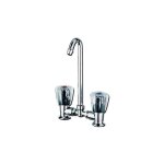 Robinet mlangeur elka cristal pour caravane et camping - car