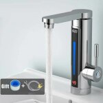 Robinet mitigeur 220v chauffe - eau lectrique instantan sans rservoir avec tube chauffant en acier ...