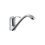 Robinet mitigeur vier en laiton chrom bec mobile pivotant cartouche cramique