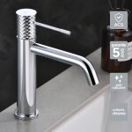 Robinet mitigeur de lavabo anti - calcaire bec bas chrome imex genova bdg053 - 1 Robinet mitigeur de lavabo anti - calcaire bec bas chrome imex genova bdg053 - 1