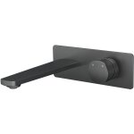 Robinet mitigeur mural design en laiton pour �vier et lavabo, robinetterie salle de bain - cartouche ...