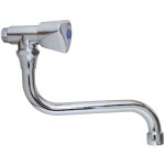 Robinet mural - tte  clapet - bec 150 mm - presto - 70704