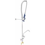 Robinet de pré - rinçage , robinet de mélangeur d'évier de cuisine commerciale extractible, double piédestal ... Robinet de pré - rinçage , robinet de mélangeur d'évier de cuisine commerciale extractible, double piédestal ...