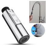 Robinet pulv�risateur de cuisine �vier mitigeur t�te de pulv�risation 2 fonctions standard g1 / 2 robinet ...