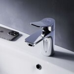 Am. pm - mitiguer lavabo robinet salle bain chrome robinet de lavabo pour salle de bain mlangeur lavabo ...