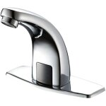 Robinet sans contact automatique infrarouge capteur robinetterie lave main de lavabo de cuisine et salle ...