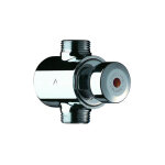 Delabie - robinet temporisé à poser en applique pour douche mm 20 - 27 Delabie - robinet temporisé à poser en applique pour douche mm 20 - 27