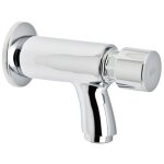 Robinet temporis� frontal pour �vier mural 1 / 2 genebre 1166 04