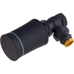 Nt noyon&thiebault - robinet thermostatique �querre 1 / 2' + t�te connect�e noyon et thiebault noir