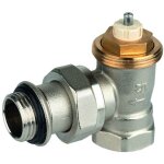 Robinet thermostatique, querre, insert sx, avec prrglage, 1 / 2 pouce, filetage intrieur, avec raccord ...