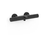 Tres - robinet thermostatique mural pour baignoire et douchesans accessoires noir mat 19017402nm Tres - robinet thermostatique mural pour baignoire et douchesans accessoires noir mat 19017402nm