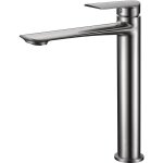 Imex - robinetterie de lavabo haute avec mitigeur modle ural bec universel couleur argent finition nickel ...