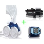 Robot piscine hydraulique polaris 380 pack avec surpresseur 1. 5cv mono et coffret