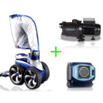 Robot piscine hydraulique polaris 3900s avec surpresseur 1, 5cv mono + coffret lectrique