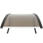 Robot tondeuse garage toit rabattable carport pour tondeuse - marron, 1007850cm