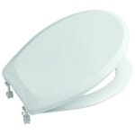 Roca - abattant double victoria blanc - blanc