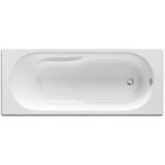 Roca - baignoire rectangulaire avec pieds neo - genova 170x75 blanc