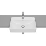 Lavabo fineceramic® semi - encastré dans le plan de travail inspira roca Lavabo fineceramic® semi - encastré dans le plan de travail inspira roca