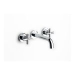 Roca - loft mitigeur de lavabo encastré à double levier Roca - loft mitigeur de lavabo encastré à double levier