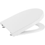 Roca - housse et siège supralit® pour siège de toilette meridian caractéristiques : chute amortie Roca - housse et siège supralit® pour siège de toilette meridian caractéristiques : chute amortie