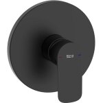 Roca - mitigeur bain / douche cala � encastrer, corps d'encastrement inclus, noir mat
