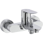 Roca - mitigeur bain douche cala mural avec inverseur, chromé Roca - mitigeur bain douche cala mural avec inverseur, chromé