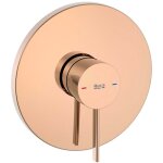 Roca mitigeur bain ou douche ona à encastrer sur rocabox 1 voie, rose gold Roca mitigeur bain ou douche ona à encastrer sur rocabox 1 voie, rose gold