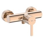 Roca - mitigeur douche naia mural - rosa gold a5a2196rg0 Roca - mitigeur douche naia mural - rosa gold a5a2196rg0