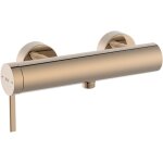 Roca mitigeur de douche ona mural, rose gold
