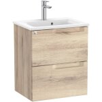 Roca - pack unik meuble bas compact avec deux tiroirs + lavabo aleyda couleur : bois beige - dimensions ... Roca - pack unik meuble bas compact avec deux tiroirs + lavabo aleyda couleur : bois beige - dimensions ...
