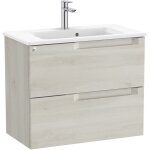 Roca - pack unik meuble bas compact avec deux tiroirs + lavabo aleyda couleur : bois blanc - dimensions ... Roca - pack unik meuble bas compact avec deux tiroirs + lavabo aleyda couleur : bois blanc - dimensions ...